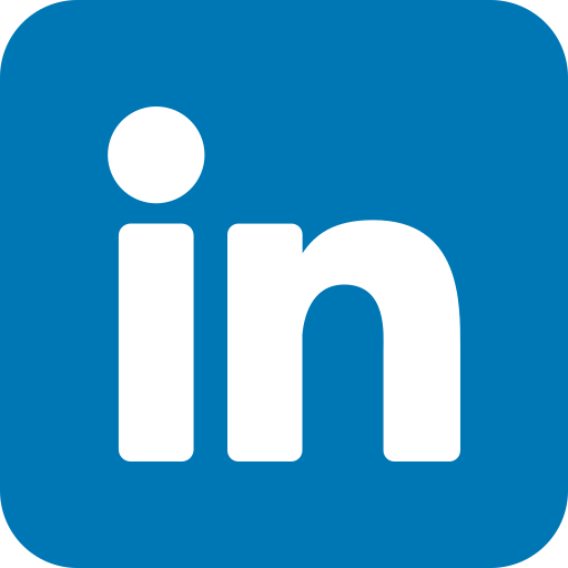 LinkedIn social media icon